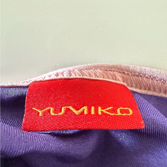 Yumiko Leotard size small purple - Picture 3 of 4